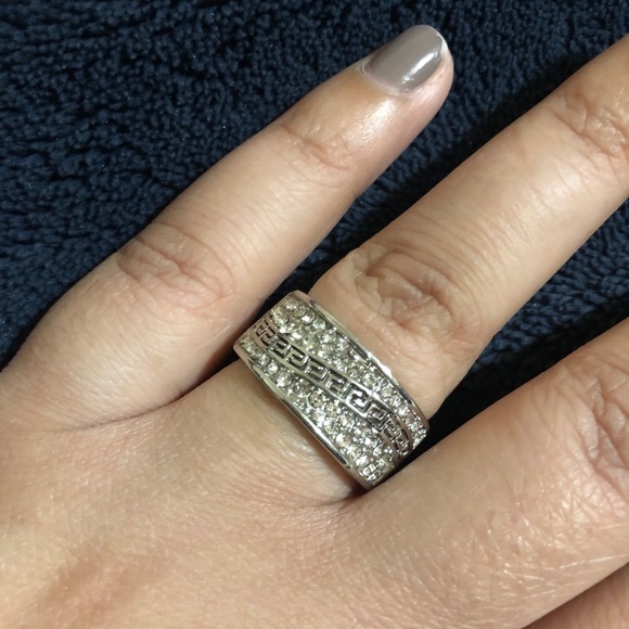 Tibetan silver band ring - Picture 6 of 6